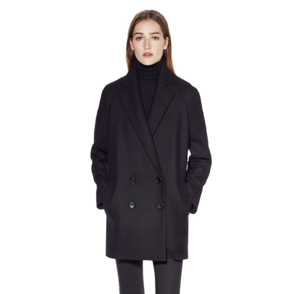 Theory wool coat Black Size M